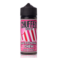 PInk Raspberry Chew By Chuffed Sweets 100ml Shortfill