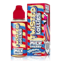 Blueberry Milk Cherry By Twisted Lollies 100ml Shortfill