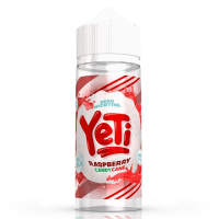 Raspberry Candy Cane By Yeti 100ml Shortfill