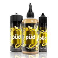 Pud dessert eliquid from Joe's Juice in Lemon Tart flavour in all sizes