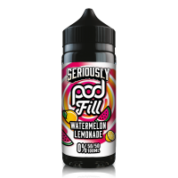 Watermelon Lemonade By Seriously Pod fill 100ml Shortfill 