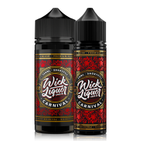 Carnival By Wick Liquor 0mg Shortfill in 100ml and 50ml